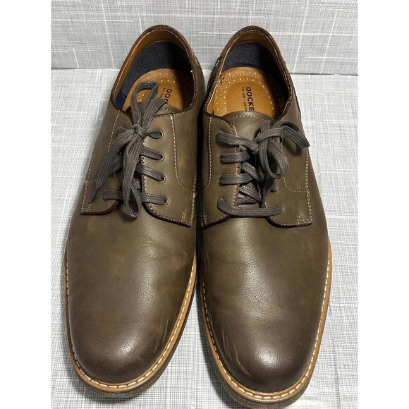 Dockers Other - Dockers Men’s Brown Lace Up Oxford Shoes Size 13W Casual Comfort